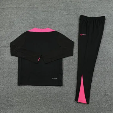 2024/25 Chelsea Long Sleeve Tracksuit Black Training Suits