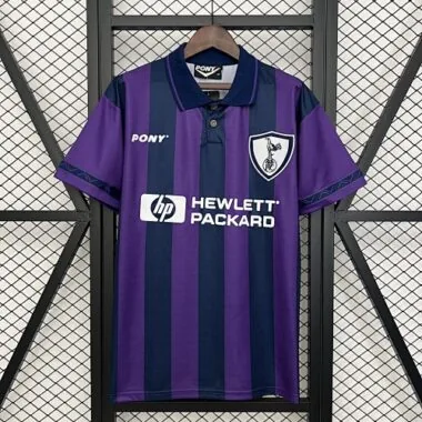 Retro 95-97 Tottenham Hotspur Away S-XXL Cheap Football Jersey Wholesale Yupoo