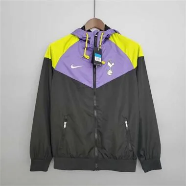 2021/22 Tottenham Hotspur purple-black windbreaker
