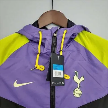 2021/22 Tottenham Hotspur purple-black windbreaker