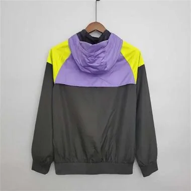 2021/22 Tottenham Hotspur purple-black windbreaker
