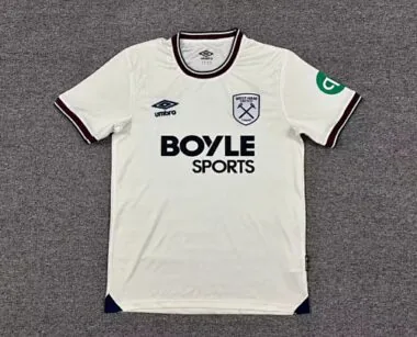 25-26 West Ham Away Kit S-4XL Cheap Football Jersey Wholesale Yupoo