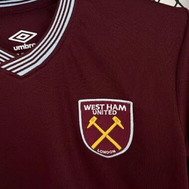 25-26 West Ham Home Kit S-4XL Cheap Football Jersey Wholesale Yupoo