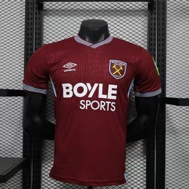25-26 Player West Ham Home Kit Cheap Football Jersey Wholesale Yupoo