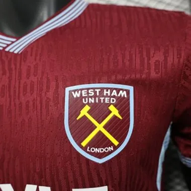 25-26 Player West Ham Home Kit Cheap Football Jersey Wholesale Yupoo