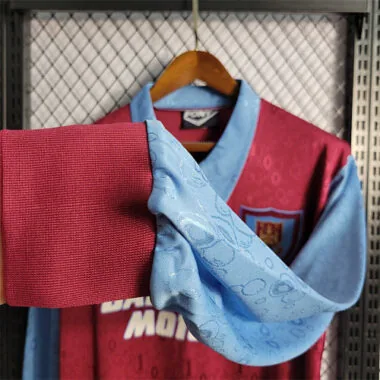 95-97 West Ham home Long Sleeves