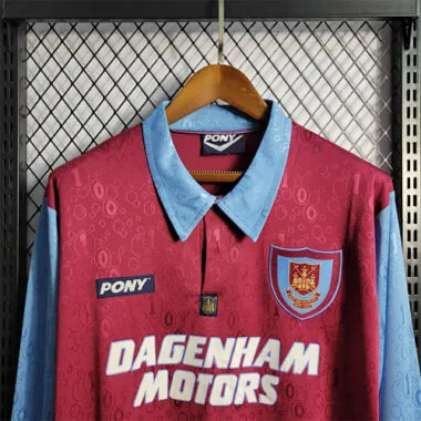 95-97 West Ham home Long Sleeves