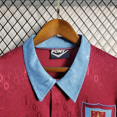 95-97 West Ham home Long Sleeves