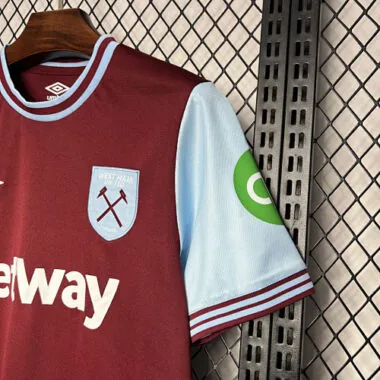 24-25 West Ham Home Kit Football Apparels