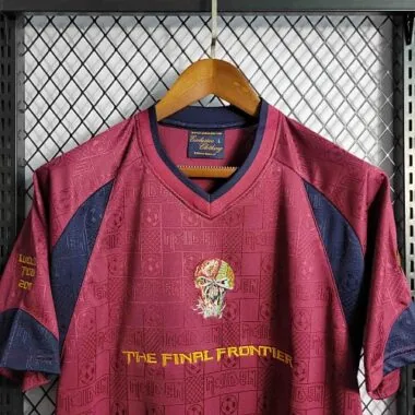 10-11 West Ham Iron Maiden Away Retro Kit Vintage Shirt