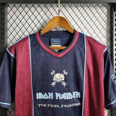 11-12 West Ham Iron Maiden Home Retro Kit Vintage Shirt