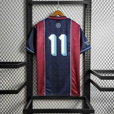 11-12 West Ham Iron Maiden Home Retro Kit Vintage Shirt
