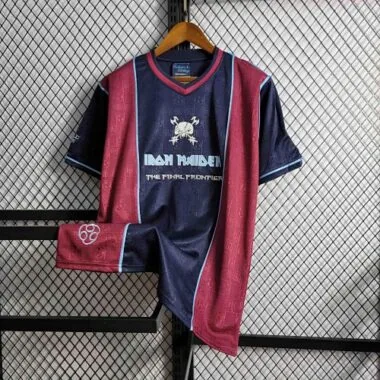 11-12 West Ham Iron Maiden Home Retro Kit Vintage Shirt