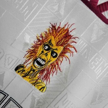 99-00 West Ham Iron Maiden Away Retro Kit Vintage Shirt