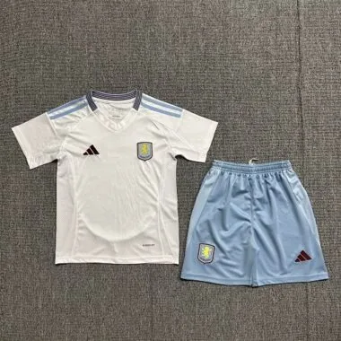 24-25 Aston Villa Away Kids Soccer Jerseys Yupoo