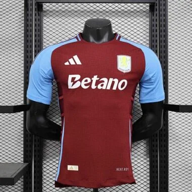 24-25 Aston Villa Home Kit Player Version Shirt