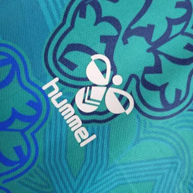 23-24 Everton Hummel Limited Edition Kit Pre-Match Shamrock Shirt