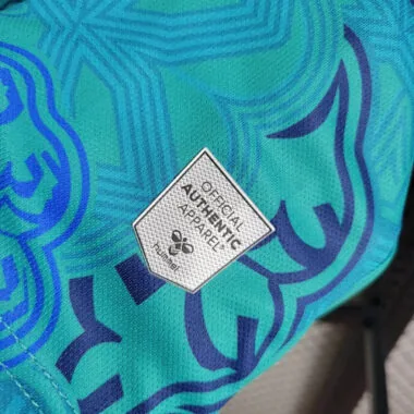 23-24 Everton Hummel Limited Edition Kit Pre-Match Shamrock Shirt