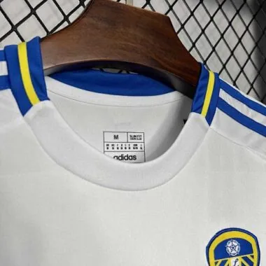24-25 Leeds United Home Kit Football Apparels