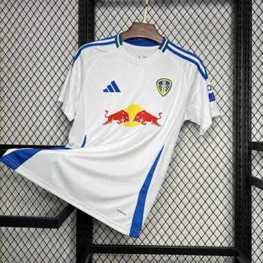 24-25 Leeds United Home Kit Football Apparels