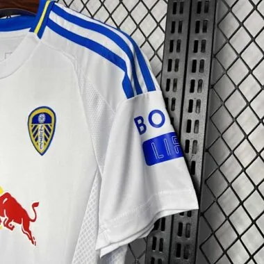 24-25 Leeds United Home Kit Football Apparels