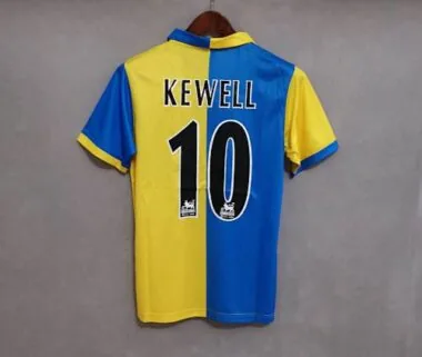 1998 Leeds United away blueyellow