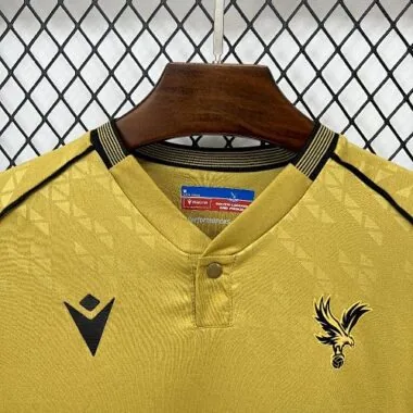 25-26 Crystal Palace Away Eagle Gold Kit S-4XL Cheap Soccer Jerseys Yupoo