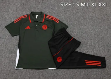 25-26 Bayern Training Kits Polo Tracksuits Cheap Jersey Wholesale Yupoo