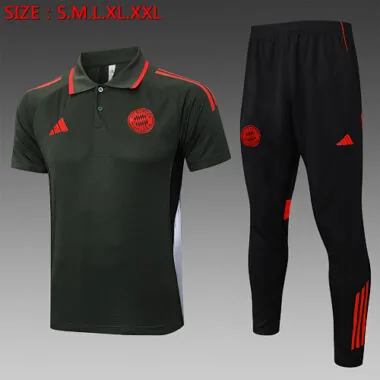 25-26 Bayern Training Kits Polo Tracksuits Cheap Jersey Wholesale Yupoo