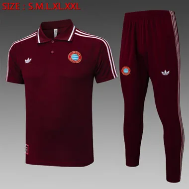 25-26 Bayern Training Kits Polo Tracksuits Cheap Jersey Wholesale Yupoo