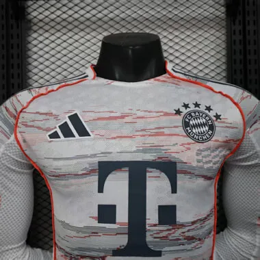 25-26 Player Bayern Away Long Sleeve Football Jersey S-2XL