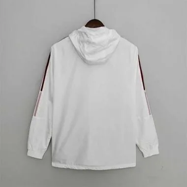 22-23 Bayern white windbreaker