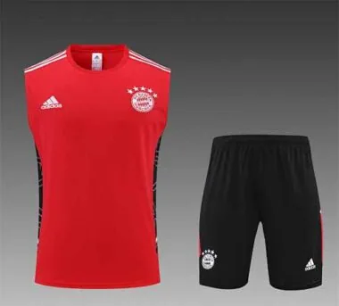 2022/23 Bayern vest training suit kit red