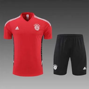 22-23 Bayern vest training suit kit black 3