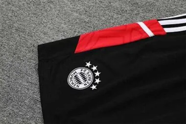 22-23 Bayern vest training suit kit black 3