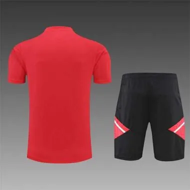 22-23 Bayern vest training suit kit black 3