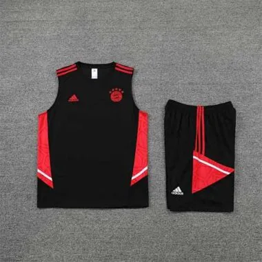 22-23 Bayern vest training suit kit black