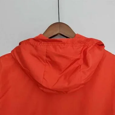 22-23 Bayern red windbreaker