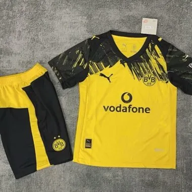 25-26 Kids Dortmund Home Kit Cheap Football Jersey Wholesale Yupoo