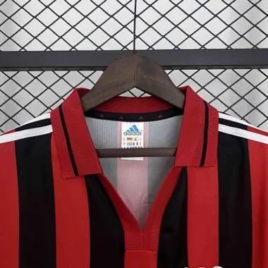 Equipa de casa retro 2001-02 do Bayer 04 Leverkusen, tamanhos S a XXL