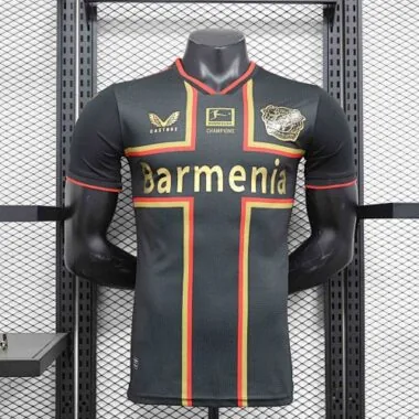 24-25 Bayer 04 Leverkusen Bundesliga Champions Player Version Shirt