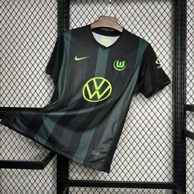24-25 Wolfsburg Away Kit Football Wear