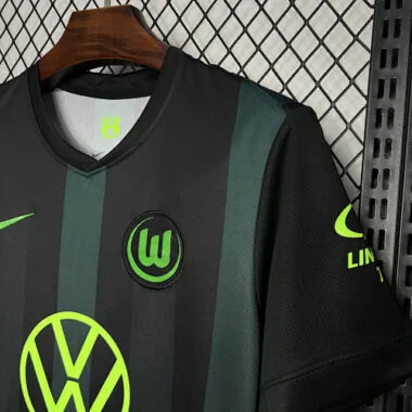 24-25 Wolfsburg Away Kit Football Wear