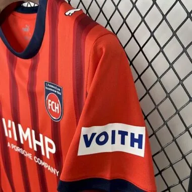 25-26 Heidenheim Home Kit S-2XL Cheap Football Jersey Wholesale Yupoo