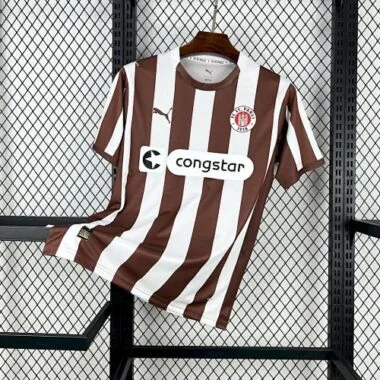 25-26 St. Pauli Home Kit S-XXL Cheap Football Jersey Wholesale Yupoo