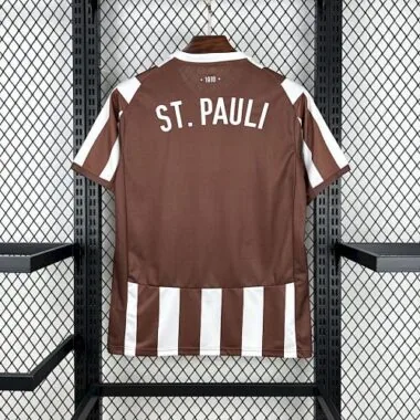 25-26 St. Pauli Home Kit S-XXL Cheap Football Jersey Wholesale Yupoo
