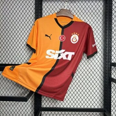 24-25 Galatasaray Home Kit Football Uniforms