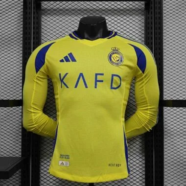 24-25 Player Long sleeve Al-Nassr Home S-XXL