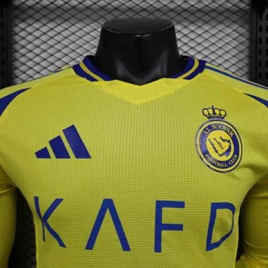 24-25 Player Long sleeve Al-Nassr Home S-XXL