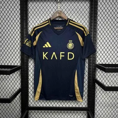 24-25 Al-Nassr Away Kit Football Apparel